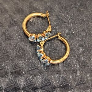 14k Gold & turquoise Earrings